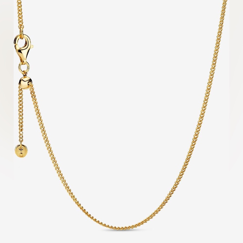 Pandora Curb Chain Necklace
14k gold plating